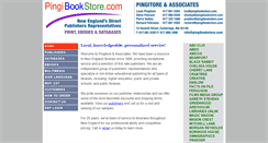 Desktop Screenshot of pingibookstore.com