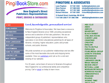 Tablet Screenshot of pingibookstore.com